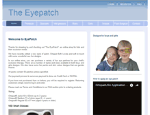 Tablet Screenshot of eyepatch.com.au